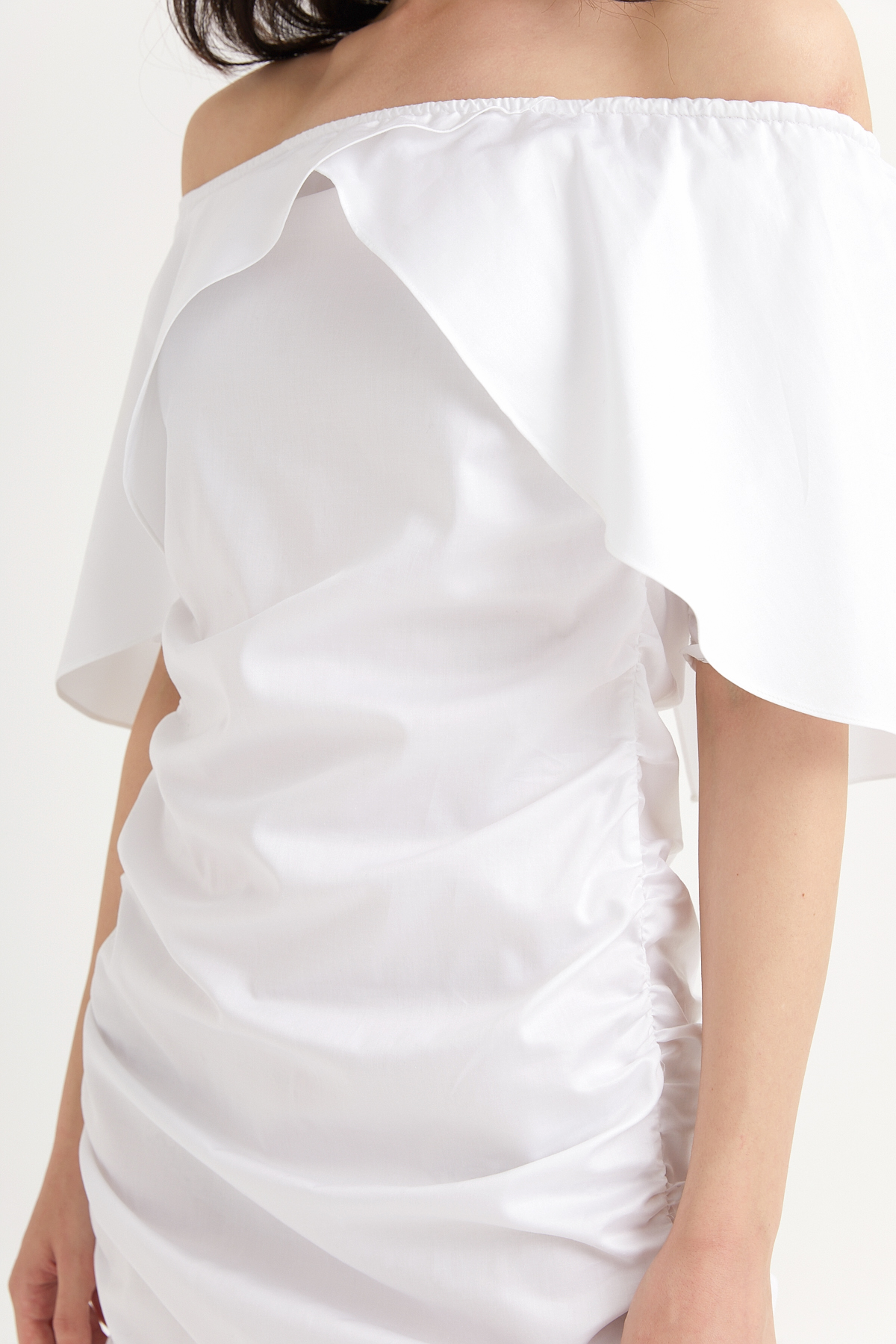 Flamen-Q Beyaz Elbise